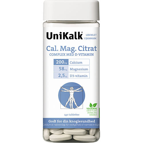 UniKalk Cal-Mag-Citrat fra Unikalk