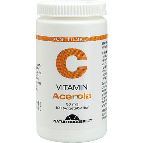 Acerola med C-vitamin fra Natur-Drogeriet