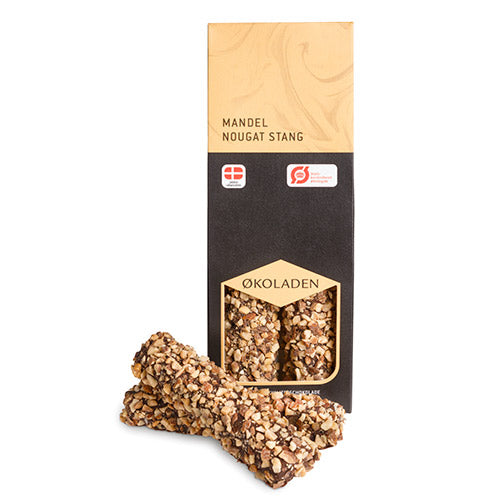 Mandel nougat stang Ø fra Økoladen