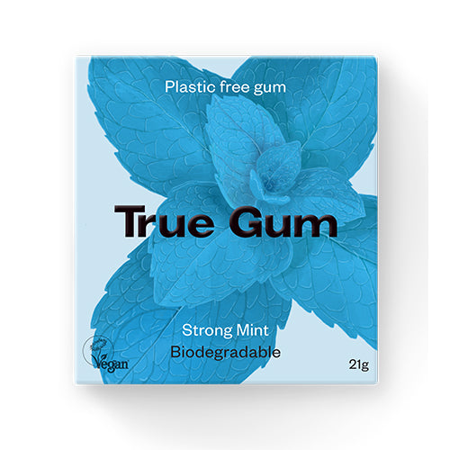Tyggegummi Strong Mint fra True Gum
