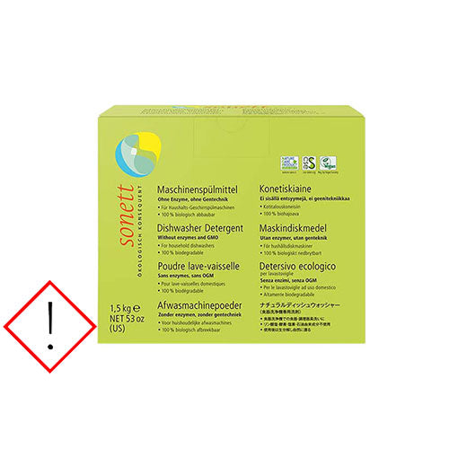 Maskinopvaskepulver fra Sonett