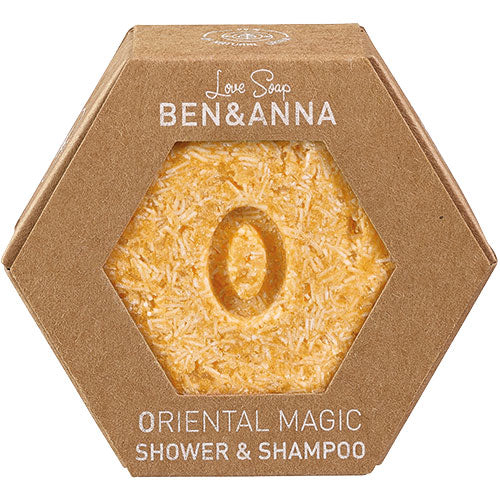 Love Soap - Oriental Magic Shower & Shampoo Bar fra Ben & Anna