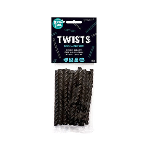 Lakridsstænger salt 15 stk vegansk & glutenfri Ø fra Terrasana