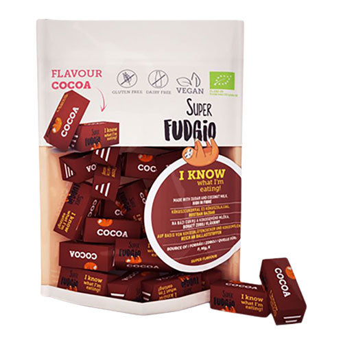 Karameller med kakao Ø fra Super Fudgio