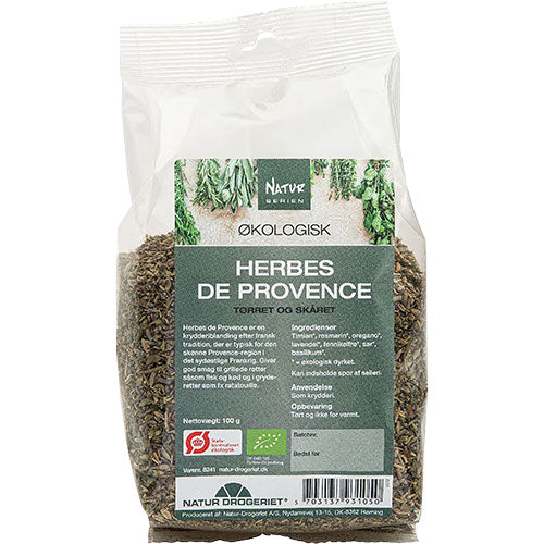 Herbes de Provence, tørret og skåret Ø fra Natur-Drogeriet
