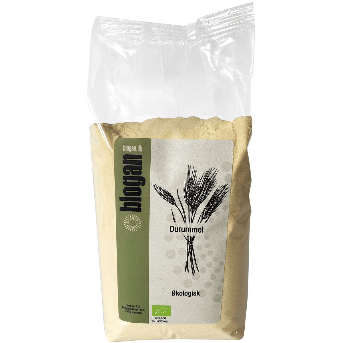 Biogan Økologisk Fint Durummel | 1 kg fra Biogan