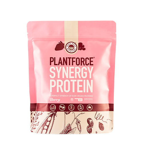 Synergy Protein Bær Plantforce fra Plantforce