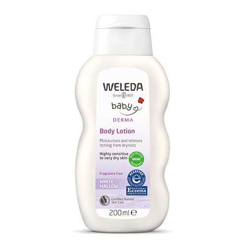Body Lotion White Mallow fra Weleda