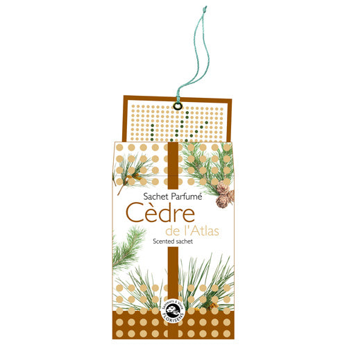 Duft sachet Atlas Cedar fra Aromandise