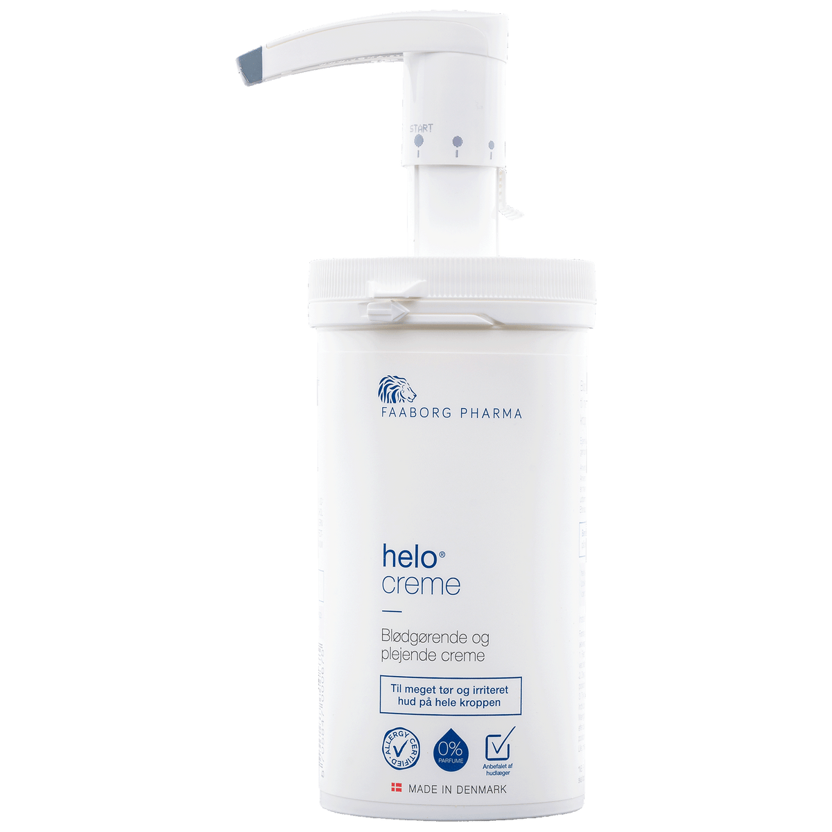 Faaborg Pharma Helo Creme Krukke m/Pumpe | 500 ml fra Faaborg Pharma