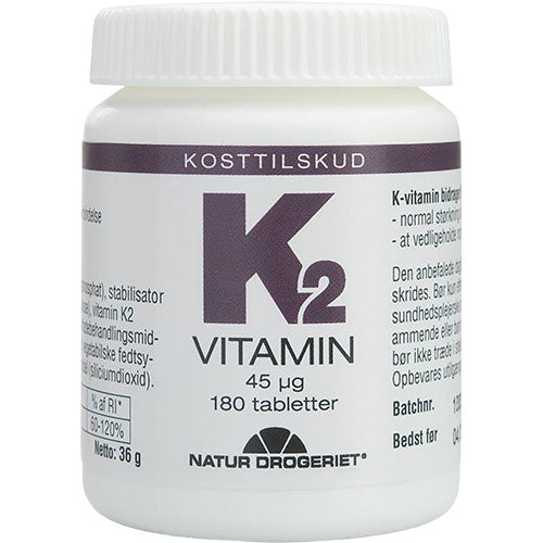 K2-vitamin fra Natur-Drogeriet