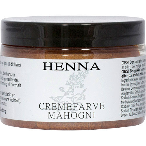 Henna cremefarve mahogni fra Henna
