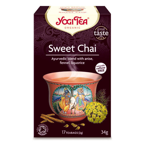 Yogi Tea Sweet Chai Ø fra Yogi