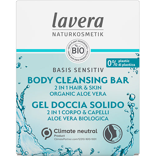 Body Cleansing Bar 2in1 - Basis Sensitiv fra lavera