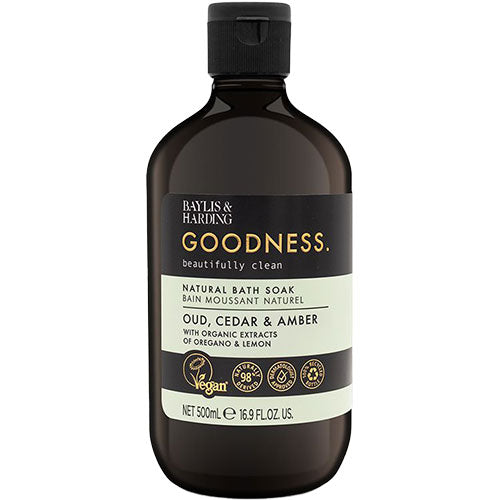 Bath Soak Oud, Cedar & Amber fra Baylis & Harding Goodness