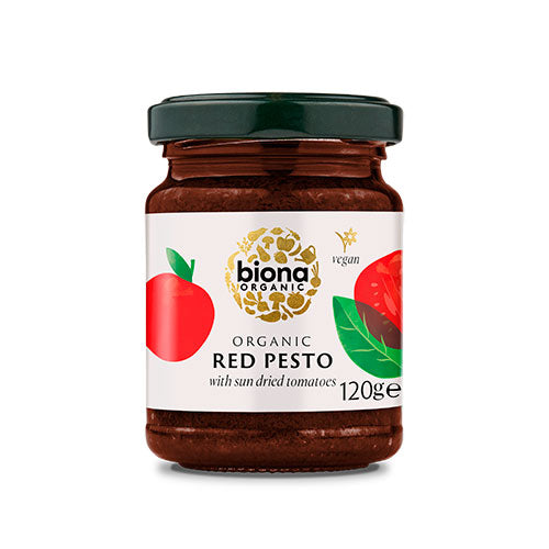 Pesto rød Ø fra Biona Organic