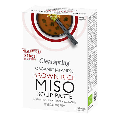 Miso Soup Paste (4 x 15 gr.)Ø fra Clearspring