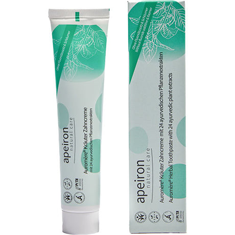 Urtetandpasta ayurvedisk u. flour fra Apeiron