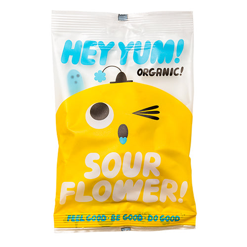 Vingummi Sour flower Ø fra Hey Yum