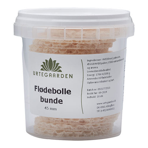 Flødebollebunde 45 mm fra Urtegaarden