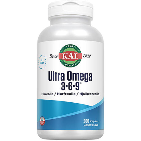 Ultra Omega 3-6-9 fra Kal