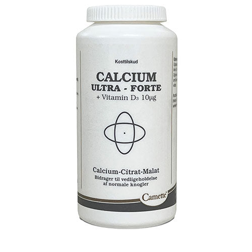 Calcium ultra forte + ekstra fra Camette
