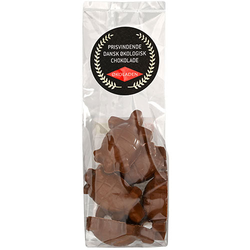 Mælkechokolade skildpadder Ø fra Økoladen