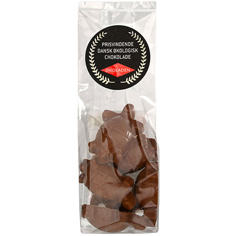 Mælkechokolade skildpadder Ø fra Økoladen