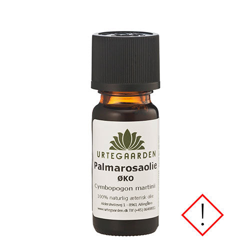 Palmarosaolie ØKO fra Urtegaarden