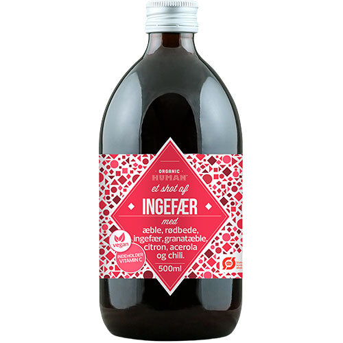 Human Shot Økologisk | Ingefær - 500 ml fra Human