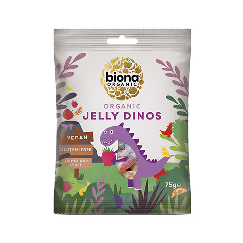 Vingummi Dinosaurer Ø fra Biona Organic