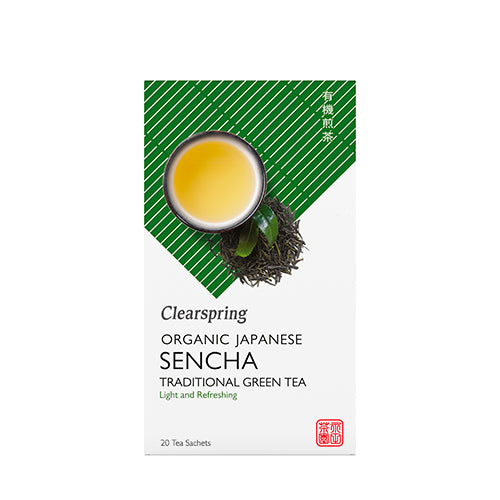 Japansk Sencha grøn te Ø fra Clearspring