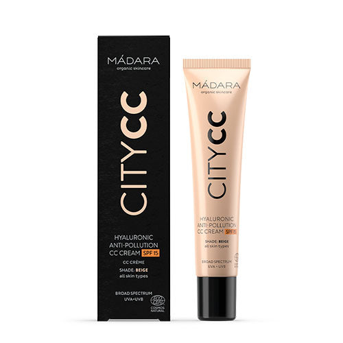 CITYCC Hyaluronic Antipollution CreamSPF15 Natural fra Madara