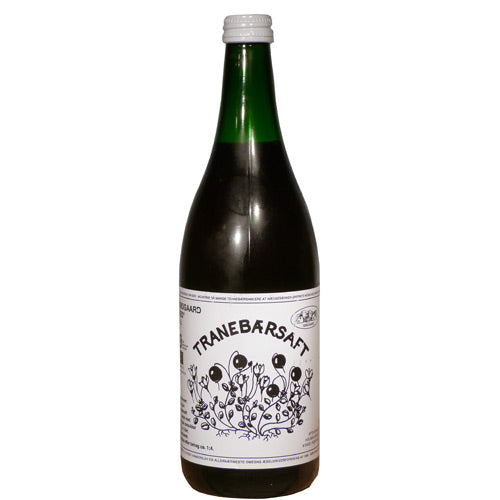 Tranebærsaft sød Ø fra Søbogaard