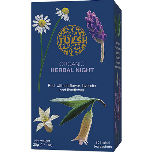 Herbal Night te Ø fra Tulsi