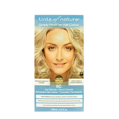 Hårfarve 8C Ash Blonde fra Tints of nature