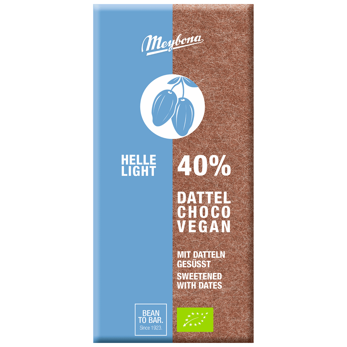 Meybona Chokolade 40% m. Dadler Økologisk | 80 g fra Meybona