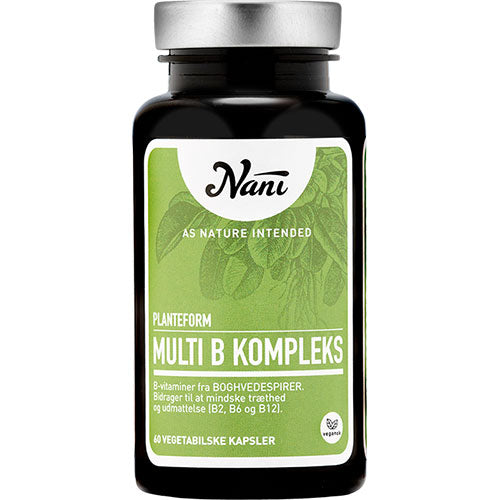 Nani Multi B-vitamin | 60 kapsler fra Nani