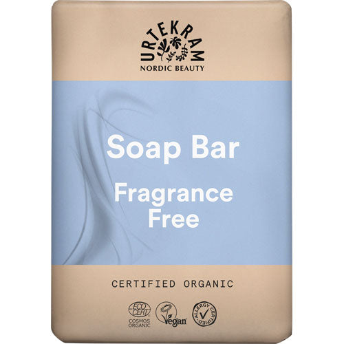 Fragrance Free Soap Bar fra Urtekram