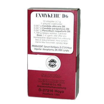 Exmykehl stikpiller 10 stk fra Sanum