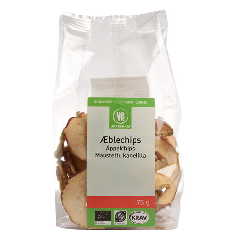 Æblechips Ø fra Urtekram