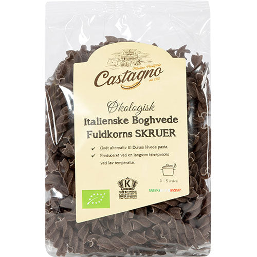 Boghvede Skruer Fuldkorn Ø fra Castagno