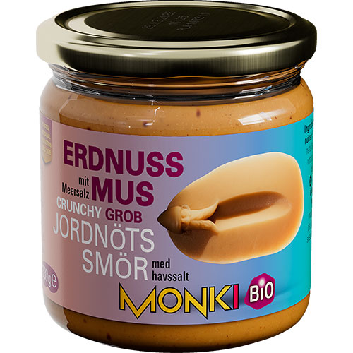 Jordnøddesmør crunch Ø Monki fra Monki