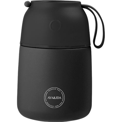 Food'ie 500ml Matte Black fra AYA&IDA
