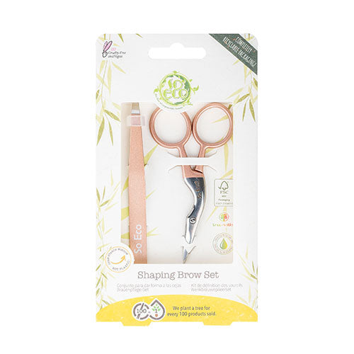 So Eco Shaping Brow Scissor & Tweezer fra So Eco