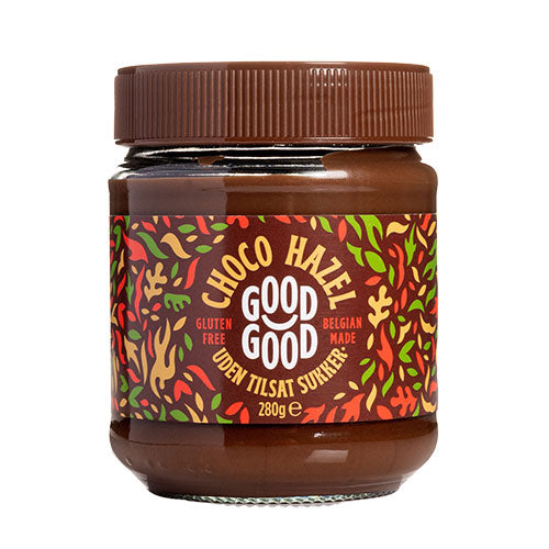 Choko hasselnøddecreme stevia fra Good Good