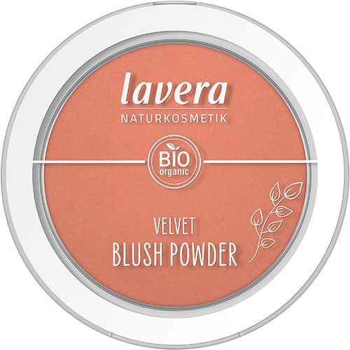 Velvet Blush Powder Rosy Peach 01 fra lavera