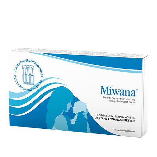 Miwana Næsedråber 20 x 5 ml fra Miwana