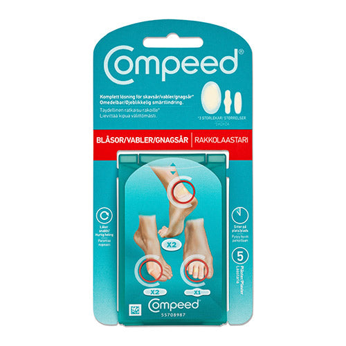 Compeed mix vabel plaster 5 stk fra Compeed