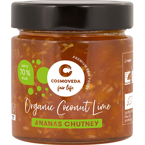 Chutney Kokos lime Ø fra Cosmoveda